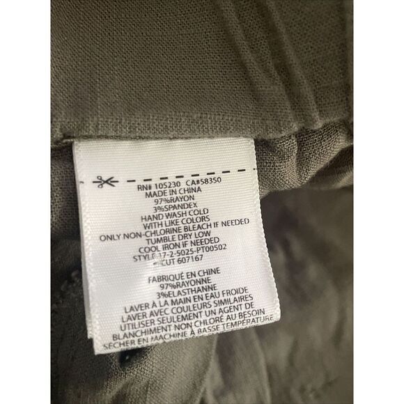 Revolve Soft Joie Marquette Jogger Pants Women’s XS Cargo Pockets Green - Picture 5 of 6